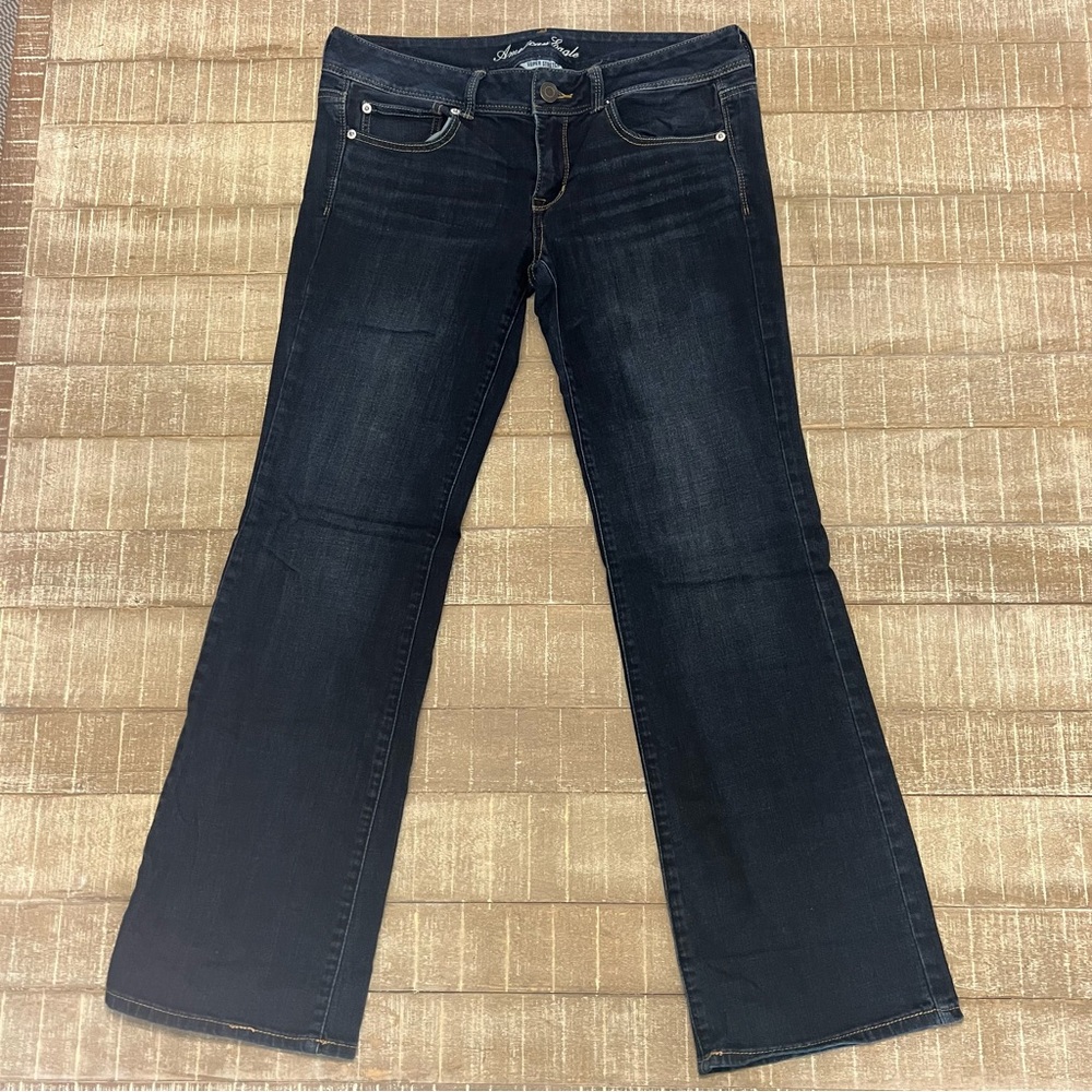 American Eagle Outfitters Dark Blue Boot Cut Jeans